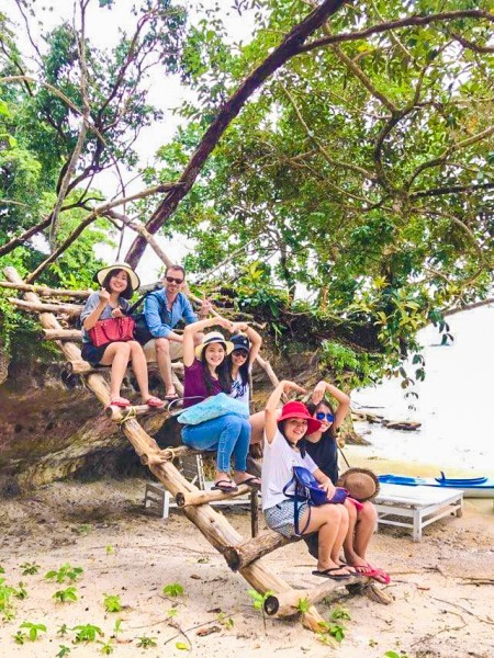 plage amis vietnam - changeons
