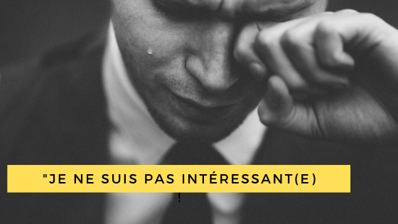 je ne suis pas intéressant pas intéressant